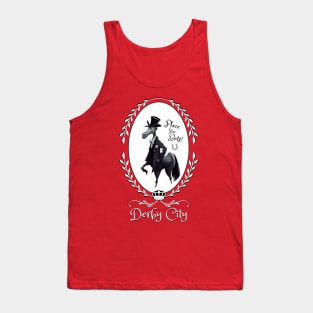 Derby City Collection: Place Your Bets 3 (Red) Tank Top